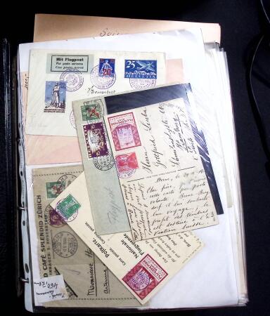 1854-2000, Small estate 8 stockbooks plus one box showing