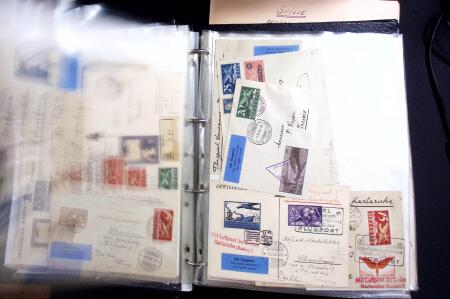 1854-2000, Small estate 8 stockbooks plus one box showing