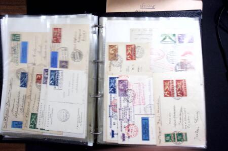 1854-2000, Small estate 8 stockbooks plus one box showing