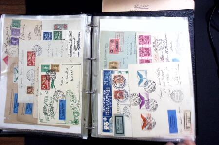 1854-2000, Small estate 8 stockbooks plus one box showing