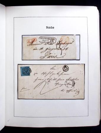 1851-1920, Attractive and valuable old-time GERMAN