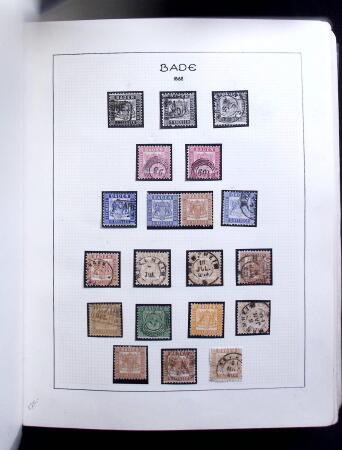 1851-1920, Attractive and valuable old-time GERMAN