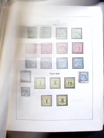 1851-1920, Attractive and valuable old-time GERMAN
