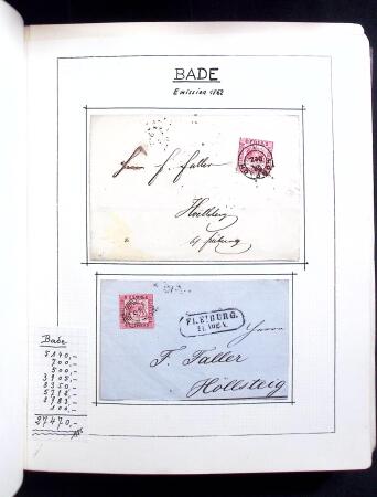 1851-1920, Attractive and valuable old-time GERMAN
