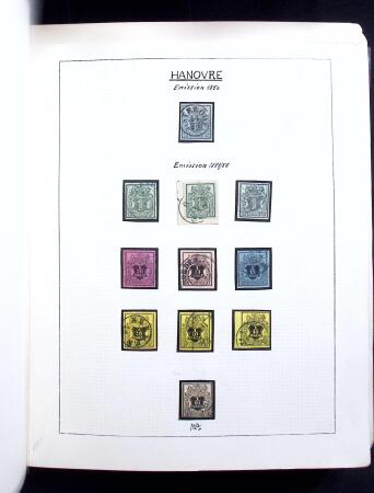 1851-1920, Attractive and valuable old-time GERMAN