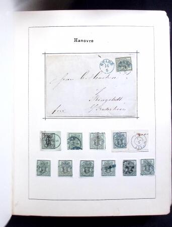 1851-1920, Attractive and valuable old-time GERMAN