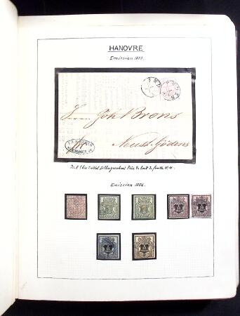 1851-1920, Attractive and valuable old-time GERMAN