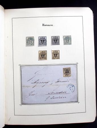 1851-1920, Attractive and valuable old-time GERMAN