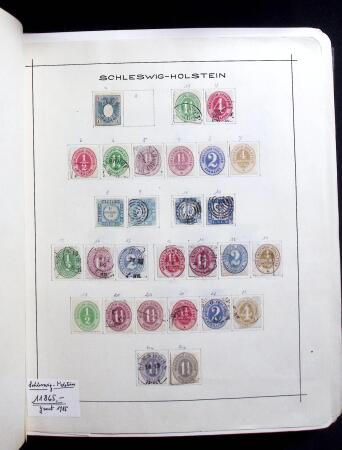 1851-1920, Attractive and valuable old-time GERMAN
