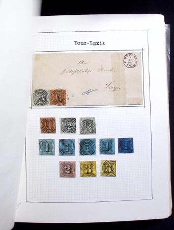 1851-1920, Attractive and valuable old-time GERMAN