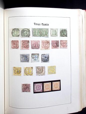 1851-1920, Attractive and valuable old-time GERMAN