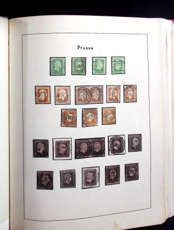 1851-1920, Attractive and valuable old-time GERMAN
