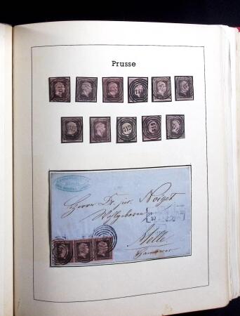 1851-1920, Attractive and valuable old-time GERMAN
