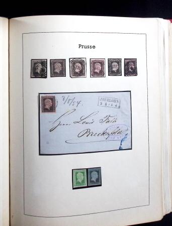 1851-1920, Attractive and valuable old-time GERMAN