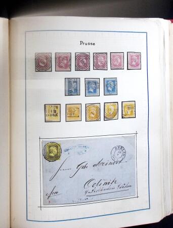 1851-1920, Attractive and valuable old-time GERMAN