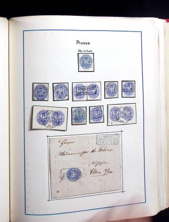 1851-1920, Attractive and valuable old-time GERMAN