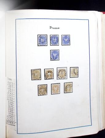 1851-1920, Attractive and valuable old-time GERMAN