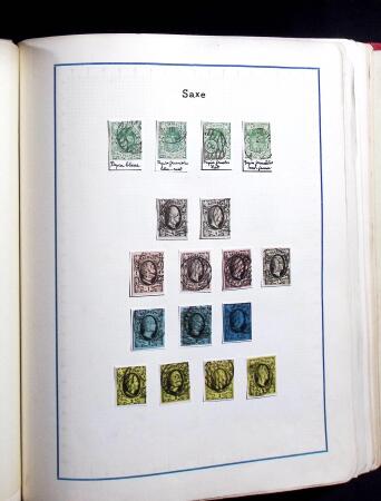1851-1920, Attractive and valuable old-time GERMAN