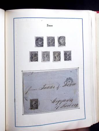 1851-1920, Attractive and valuable old-time GERMAN