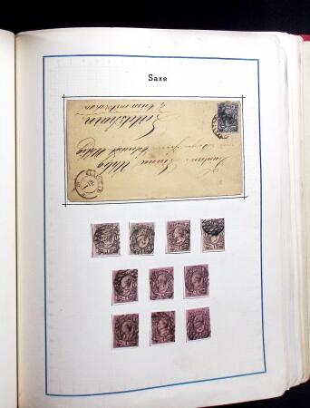 1851-1920, Attractive and valuable old-time GERMAN