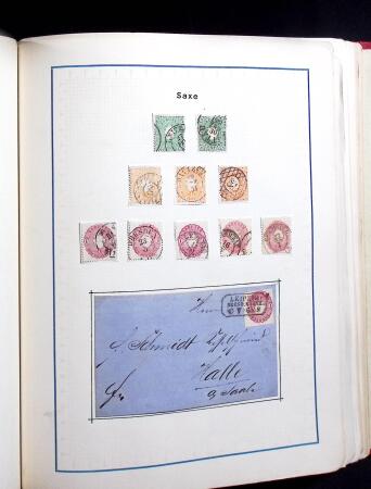1851-1920, Attractive and valuable old-time GERMAN