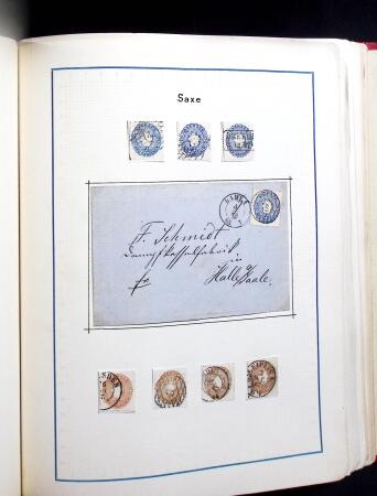 1851-1920, Attractive and valuable old-time GERMAN