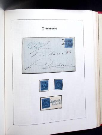 1851-1920, Attractive and valuable old-time GERMAN