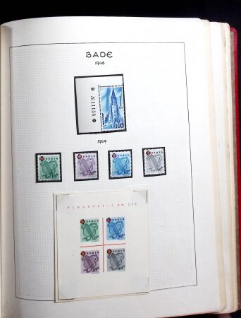 1851-1920, Attractive and valuable old-time GERMAN