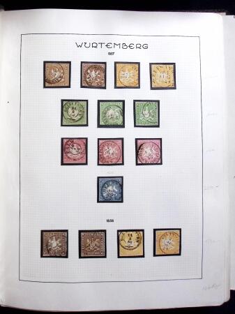 1851-1923, Extensive specialised old-time collection
