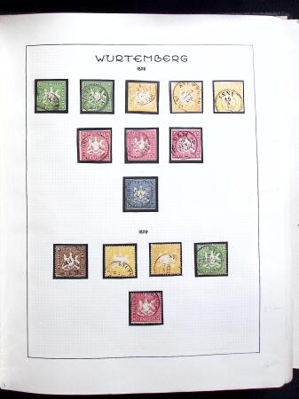 1851-1923, Extensive specialised old-time collection