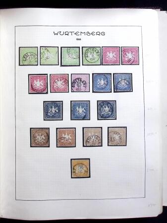 1851-1923, Extensive specialised old-time collection
