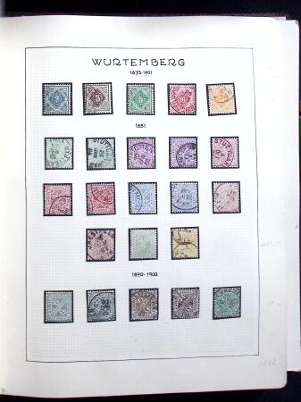 1851-1923, Extensive specialised old-time collection