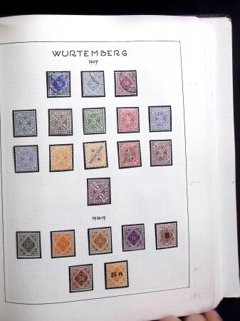 1851-1923, Extensive specialised old-time collection