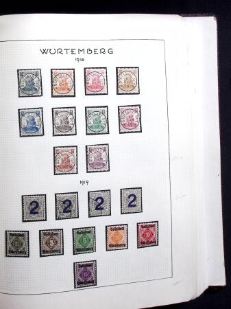 1851-1923, Extensive specialised old-time collection