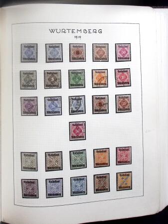 1851-1923, Extensive specialised old-time collection