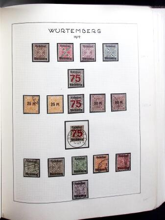 1851-1923, Extensive specialised old-time collection