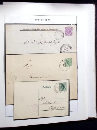 1851-1923, Extensive specialised old-time collection