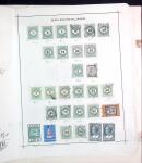 1860-1924, Old-time collection on pages showing a very
