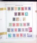 1860-1924, Old-time collection on pages showing a very