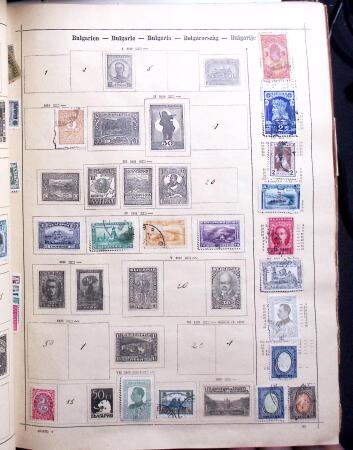 1841-1960, Attractive old-time collection in Schaubek