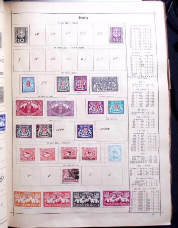 1841-1960, Attractive old-time collection in Schaubek