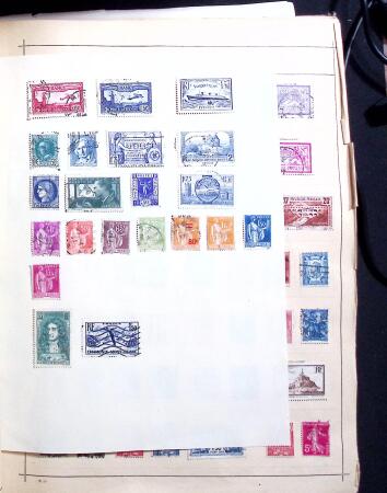 1841-1960, Attractive old-time collection in Schaubek
