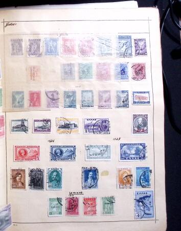 1841-1960, Attractive old-time collection in Schaubek