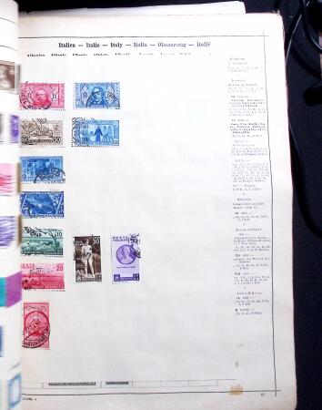1841-1960, Attractive old-time collection in Schaubek