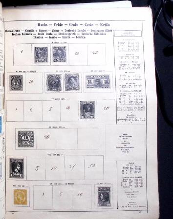 1841-1960, Attractive old-time collection in Schaubek