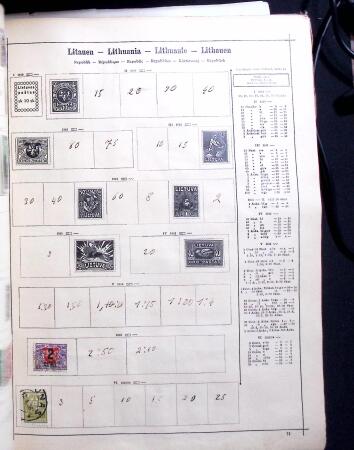 1841-1960, Attractive old-time collection in Schaubek