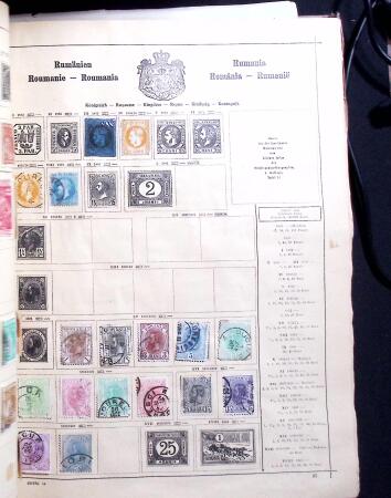 1841-1960, Attractive old-time collection in Schaubek