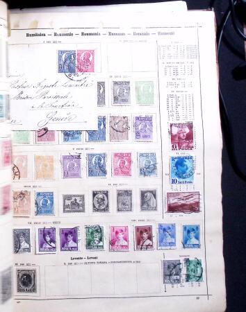 1841-1960, Attractive old-time collection in Schaubek