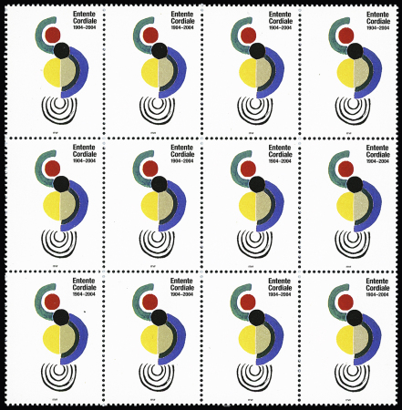 N°3657a 0,50€ Entente cordiale, variété valeur