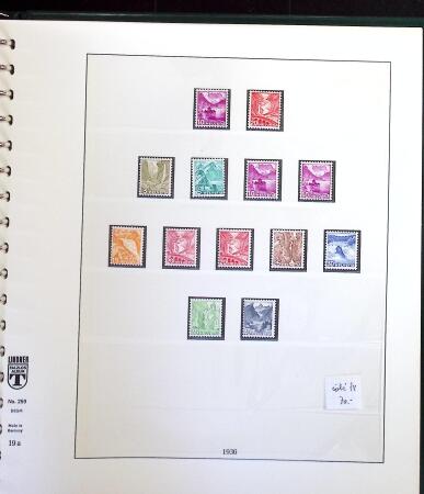 1912-2021, Mint collection of Switzerland in seven